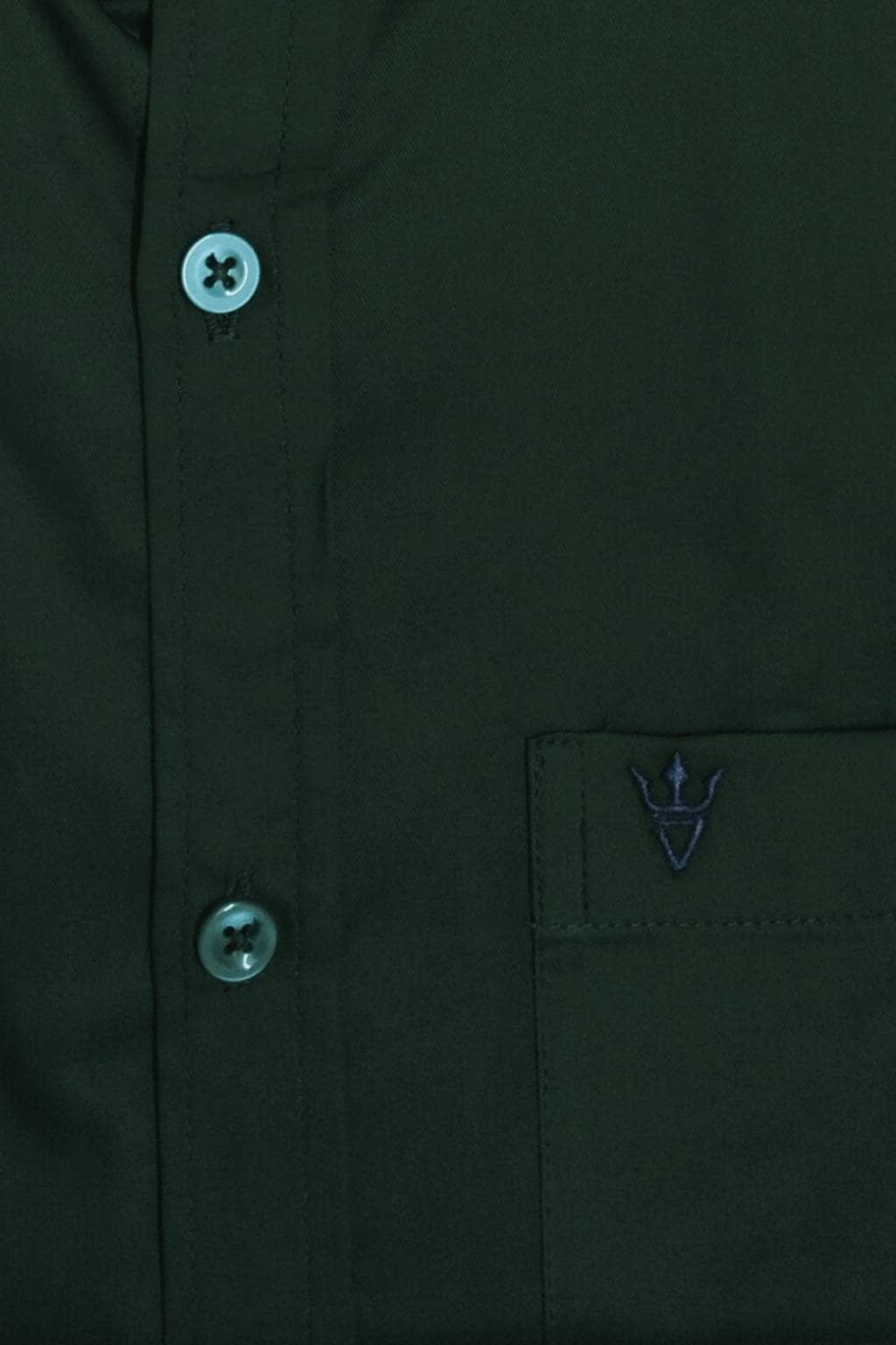 Men’s Colour Block Shirt | Regular Fit – Signature – Green and White - Image 4