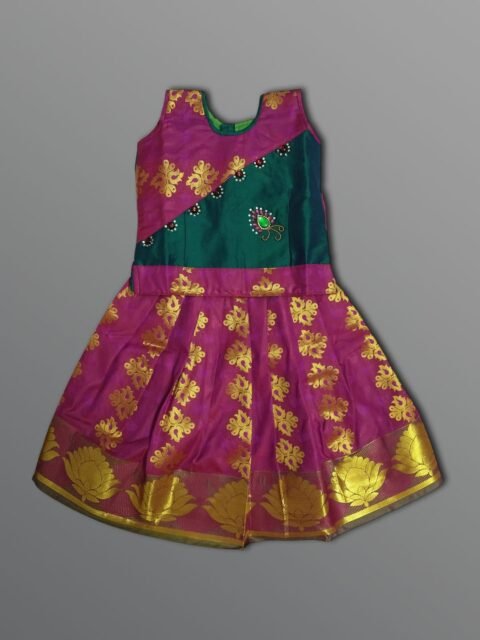 Girls Traditional Skirts Tops Silky Finish