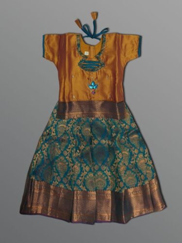 Girls Traditional Skirts Tops Silky Finish