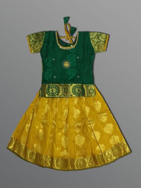 Girls Traditional Skirts Tops Silky Finish