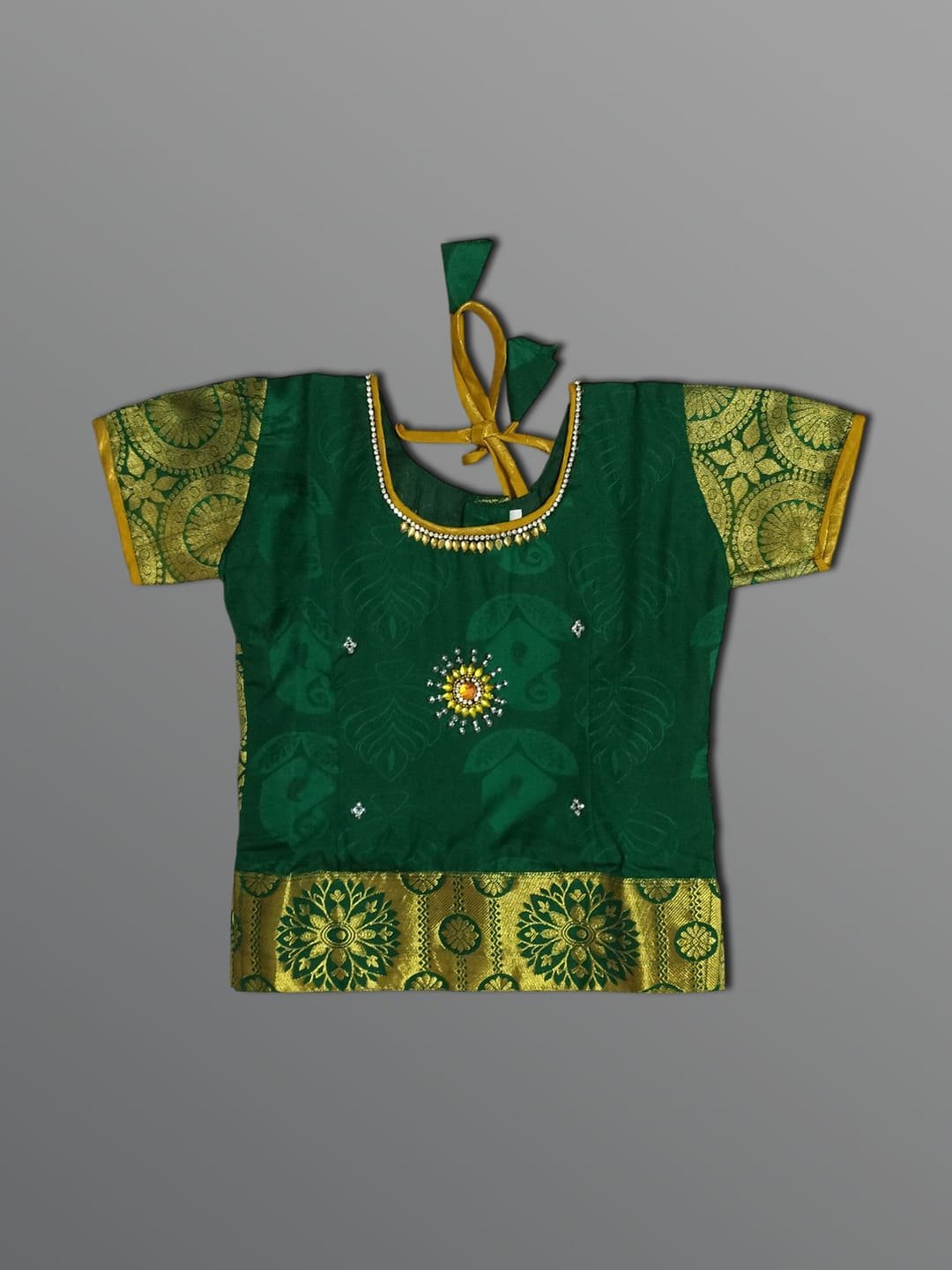 Girls Traditional Skirts Tops Silky Finish - Image 2