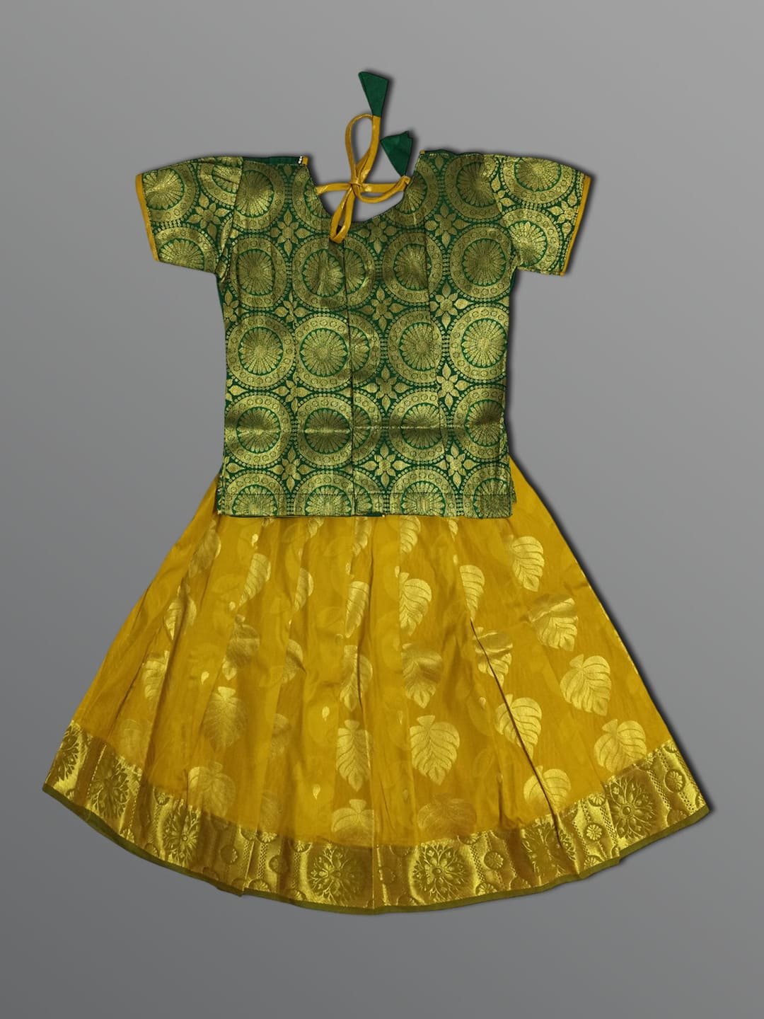 Girls Traditional Skirts Tops Silky Finish - Image 4