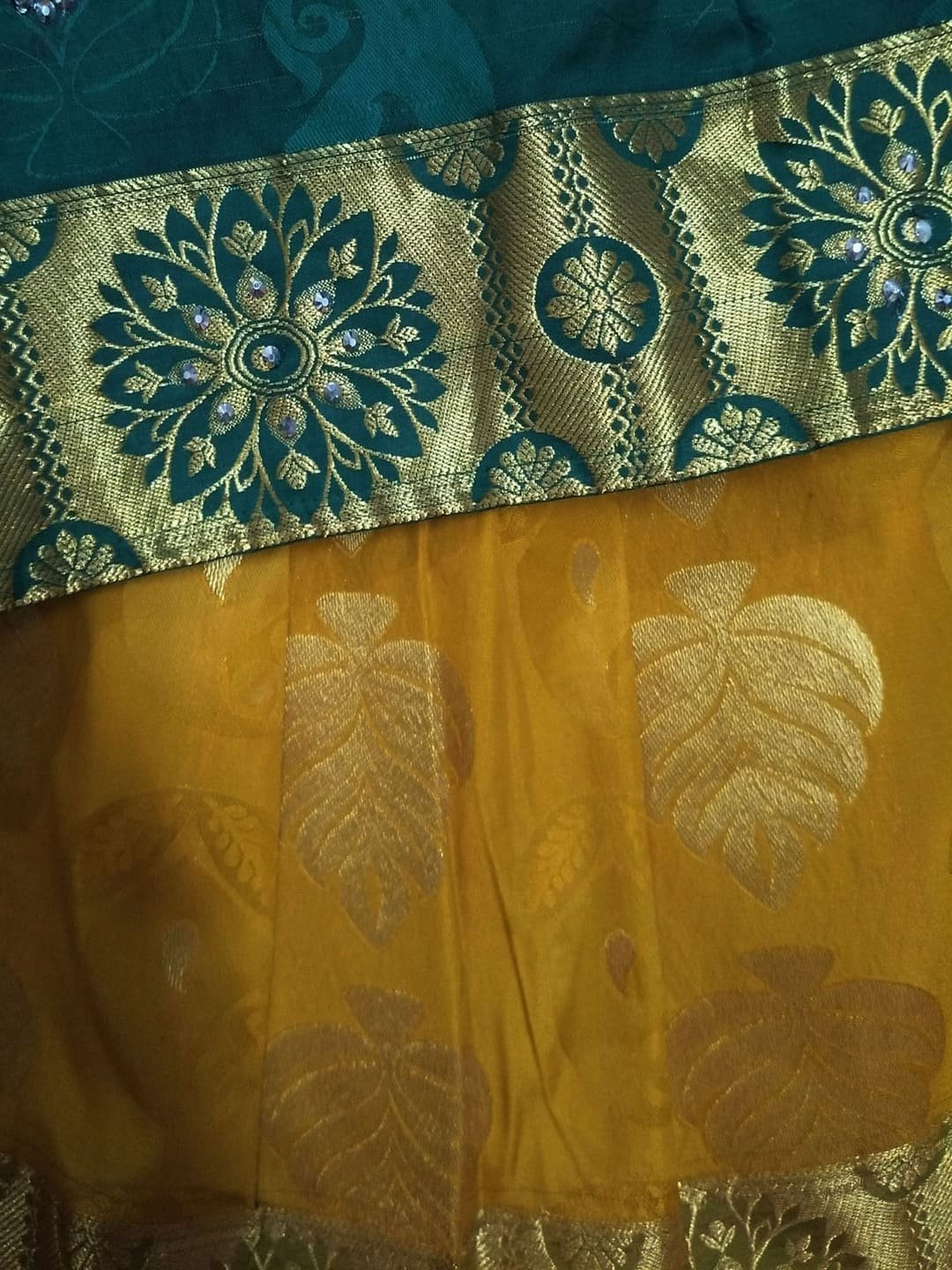 Girls Traditional Skirts Tops Silky Finish - Image 5