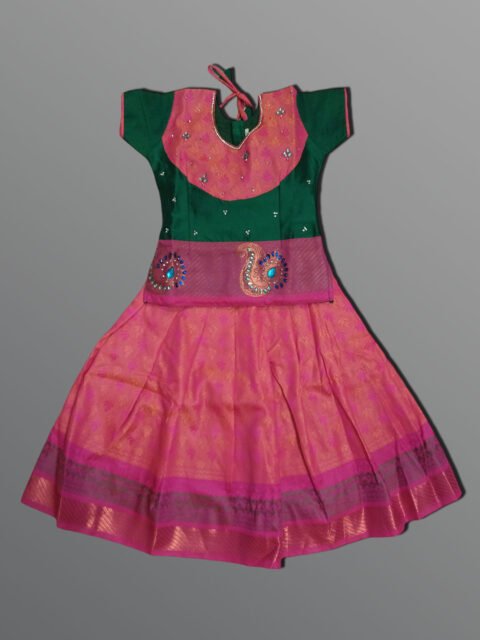 Girls Traditional Skirts Tops Silky Finish