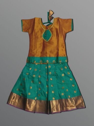Girls Traditional Skirts Tops Silky Finish