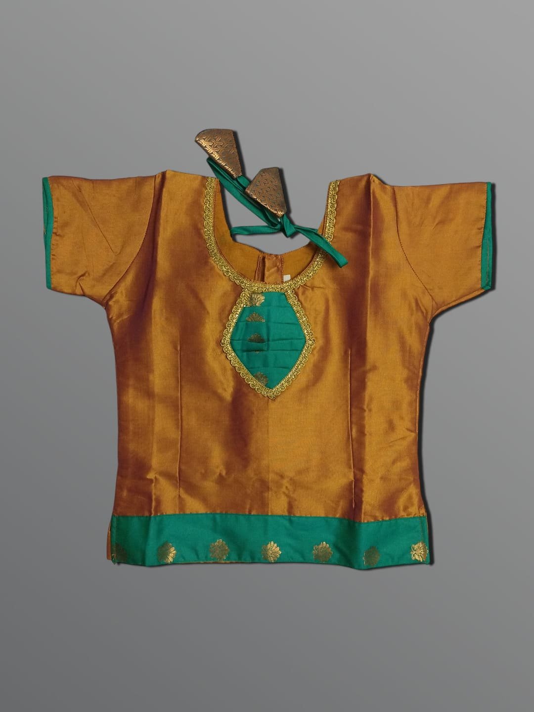 Girls Traditional Skirts Tops Silky Finish - Image 2