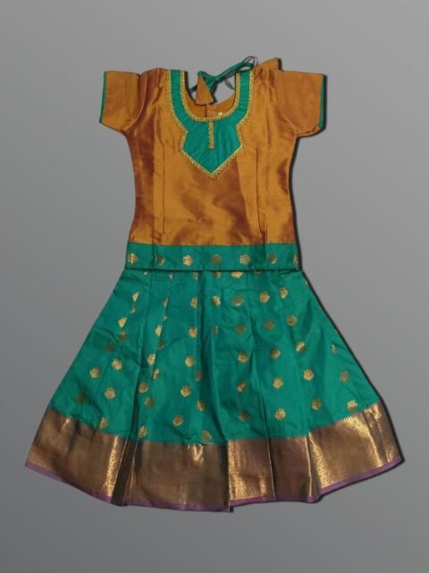 Girls Traditional Skirts Tops Silky Finish
