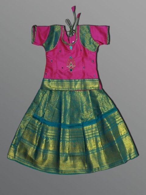 Girls Traditional Skirts Tops Silky Finish