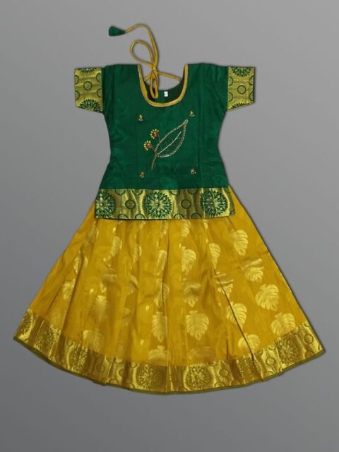 Girls Traditional Skirts Tops Silky Finish