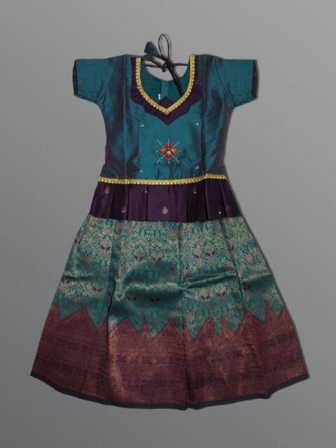 Girls Traditional Skirts Tops Silky Finish