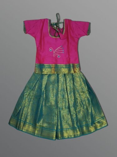 Girls Traditional Skirts Tops Silky Finish