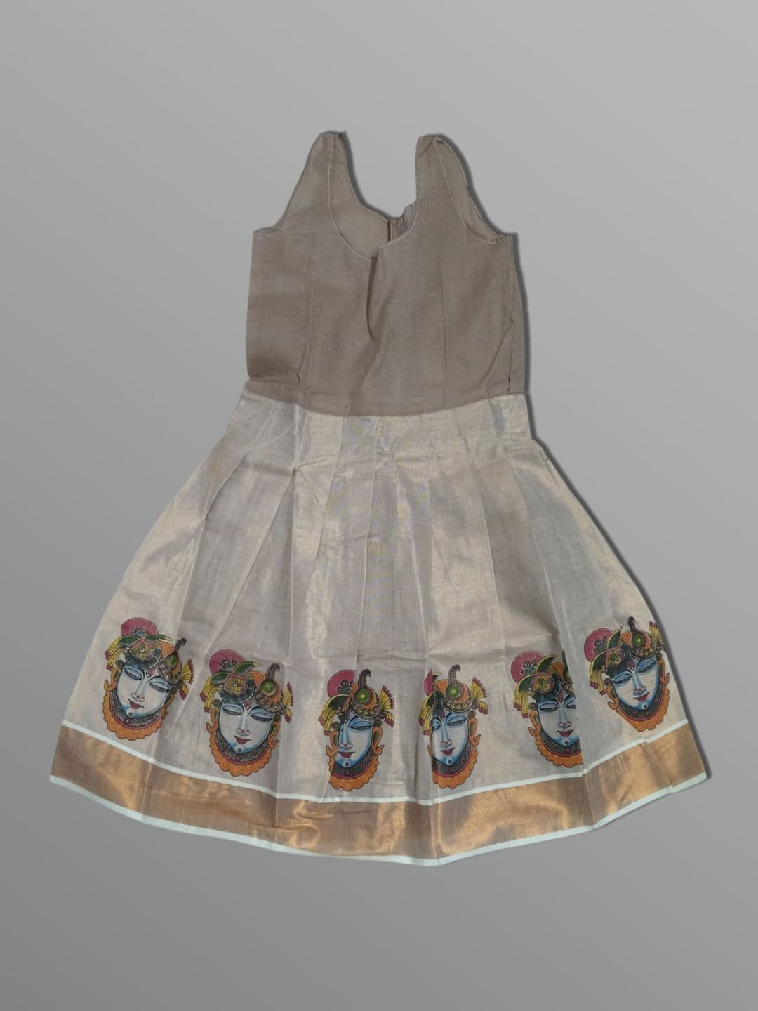 Girls Traditional Skirts Tops Silky Finish - Image 3