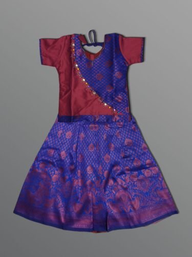 Girls Traditional Skirts Tops Silky Finish