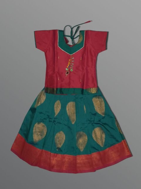 Girls Traditional Skirts Tops Silky Finish