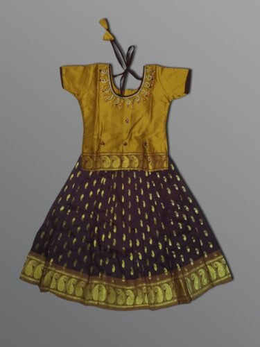 Girls Traditional Skirts Tops Silky Finish