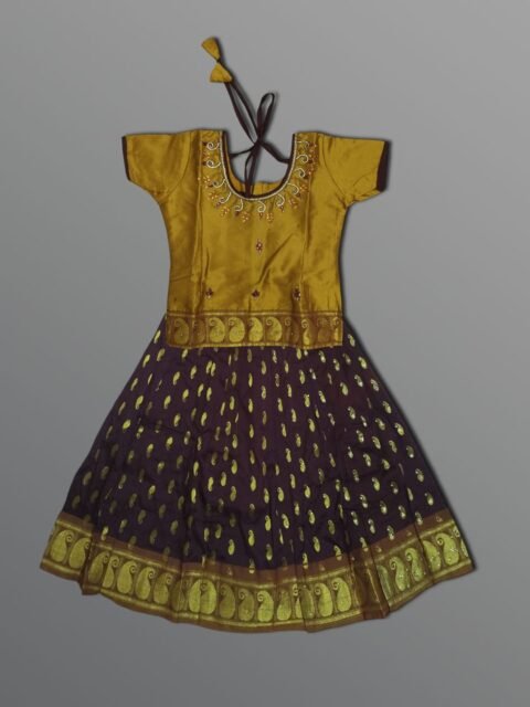 Girls Traditional Skirts Tops Silky Finish