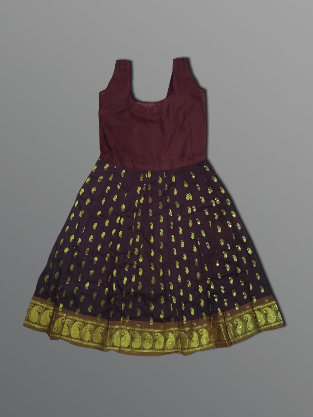 Girls Traditional Skirts Tops Silky Finish - Image 3