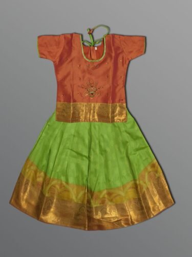 Girls Traditional Skirts Tops Silky Finish