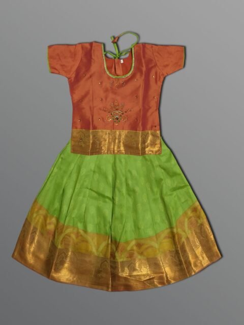 Girls Traditional Skirts Tops Silky Finish