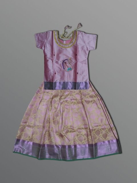 Girls Traditional Skirts Tops Silky Finish