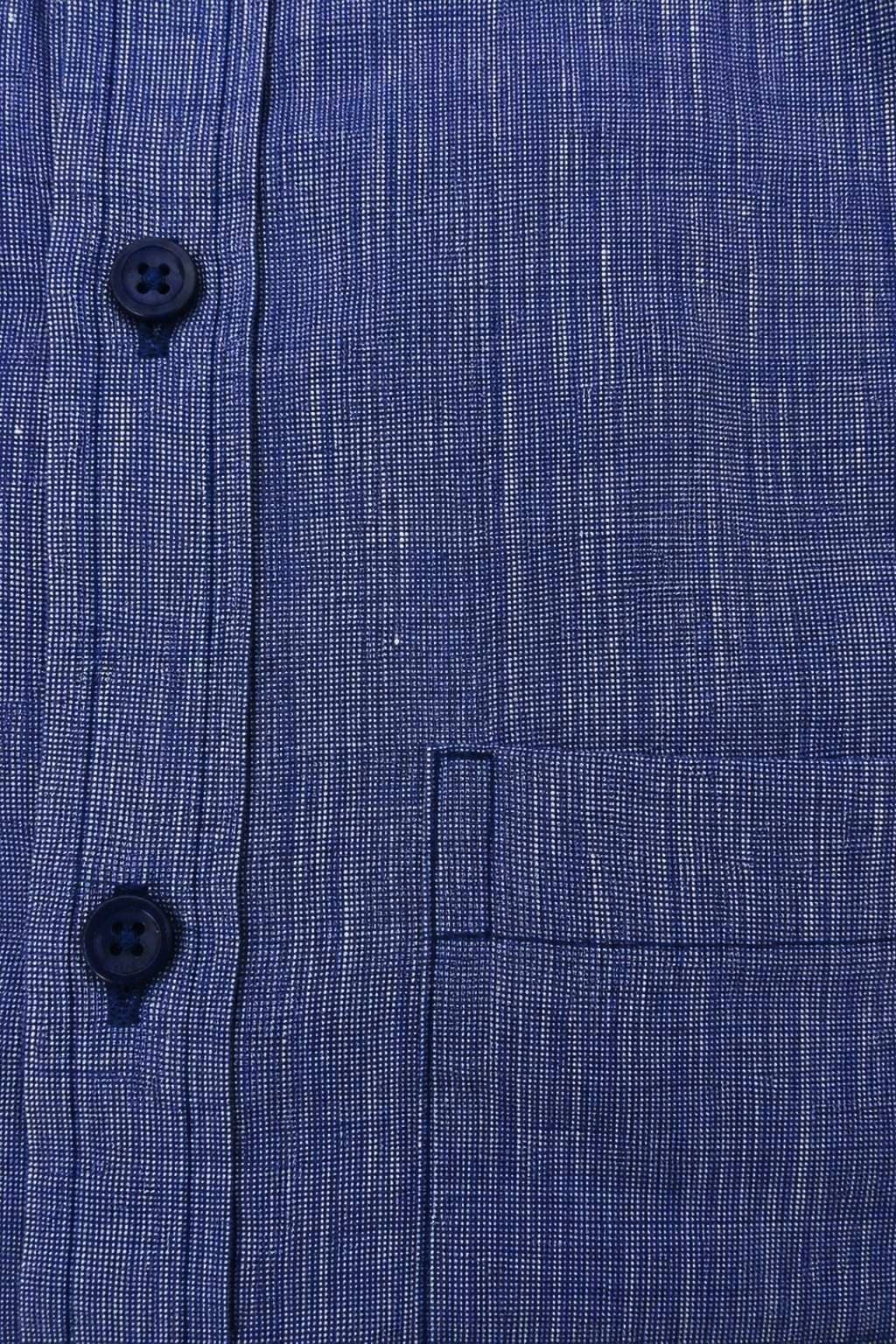 Men’s Linen Blend Shirt | Regular Fit – Signature – Mild Violet - Image 4