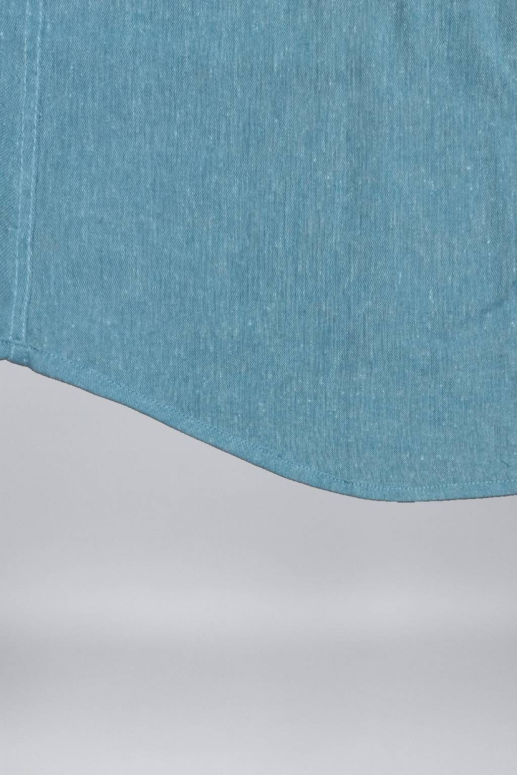 Men’s Solid Shirt | Regular Fit – Signature – Electric Blue - Image 8